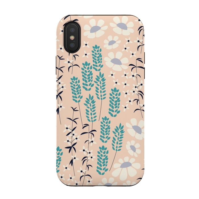 iPhone Xs / X StrongFit Spring Garden Pink by Jelena Obradovic