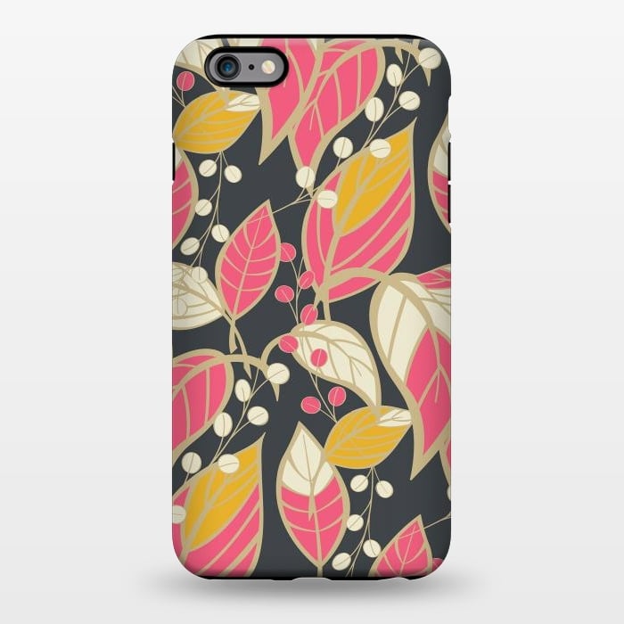 iPhone 6/6s plus StrongFit Romantic Floral Dark by Jelena Obradovic