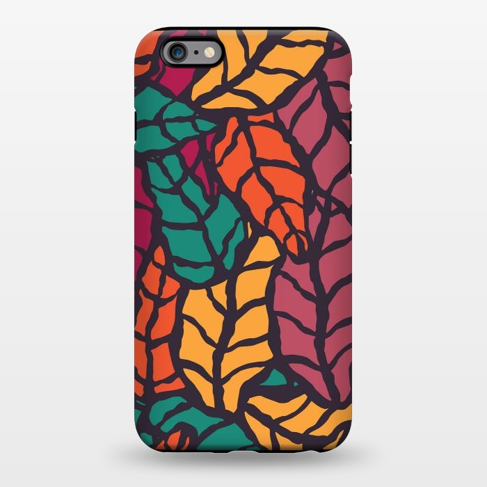iPhone 6/6s plus StrongFit Vibrant Leaves by Jelena Obradovic