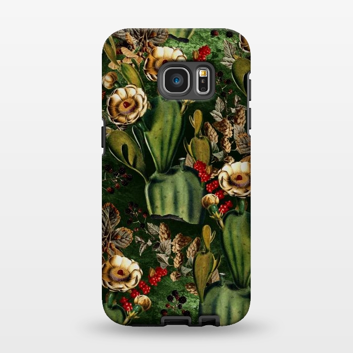 Galaxy S7 EDGE StrongFit Desert Garden by Burcu Korkmazyurek