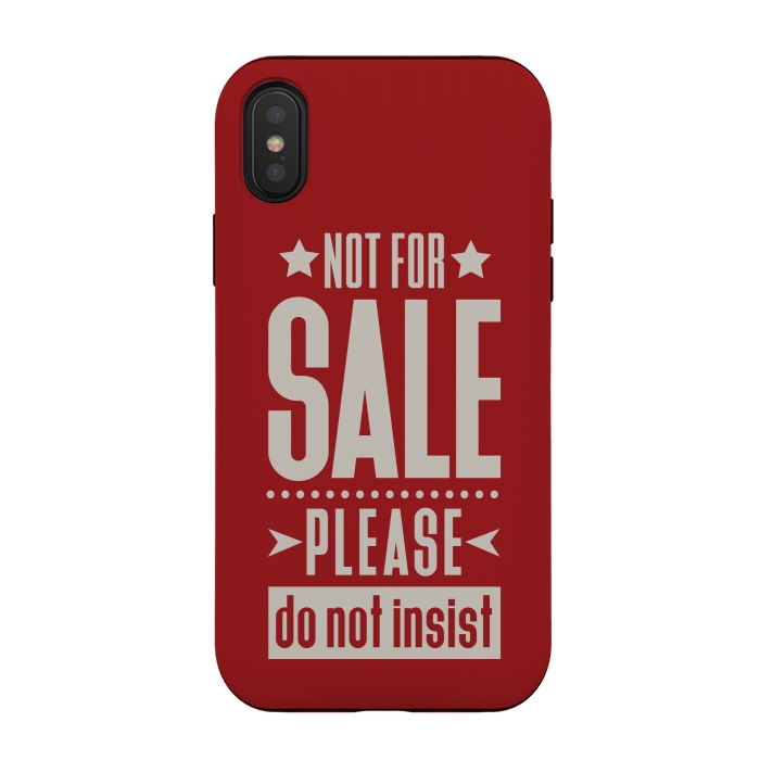 iPhone Xs / X StrongFit Not for sale! by Dellán