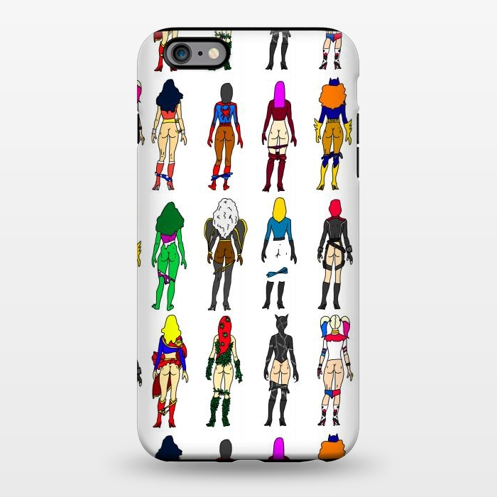 iPhone 6/6s plus StrongFit Superhero Butts - Girls by Notsniw
