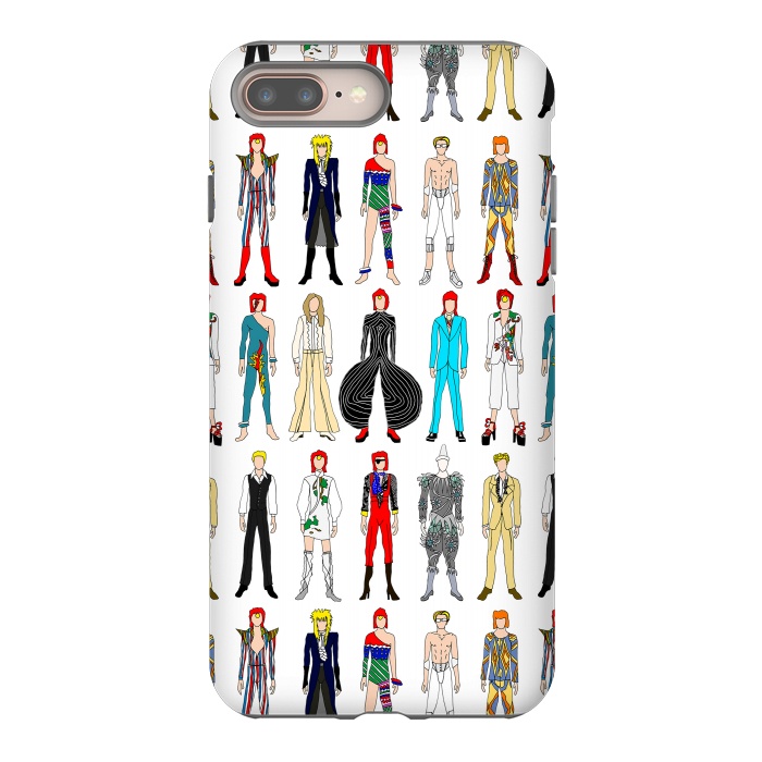 iPhone 7 plus StrongFit Starman Bowie Ziggy by Notsniw