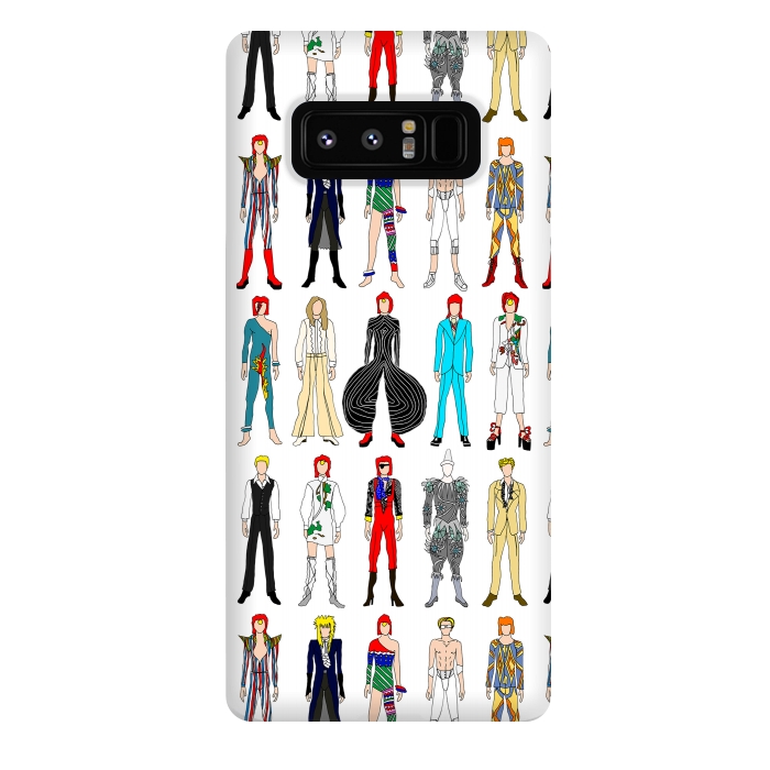 Galaxy Note 8 StrongFit Starman Bowie Ziggy by Notsniw