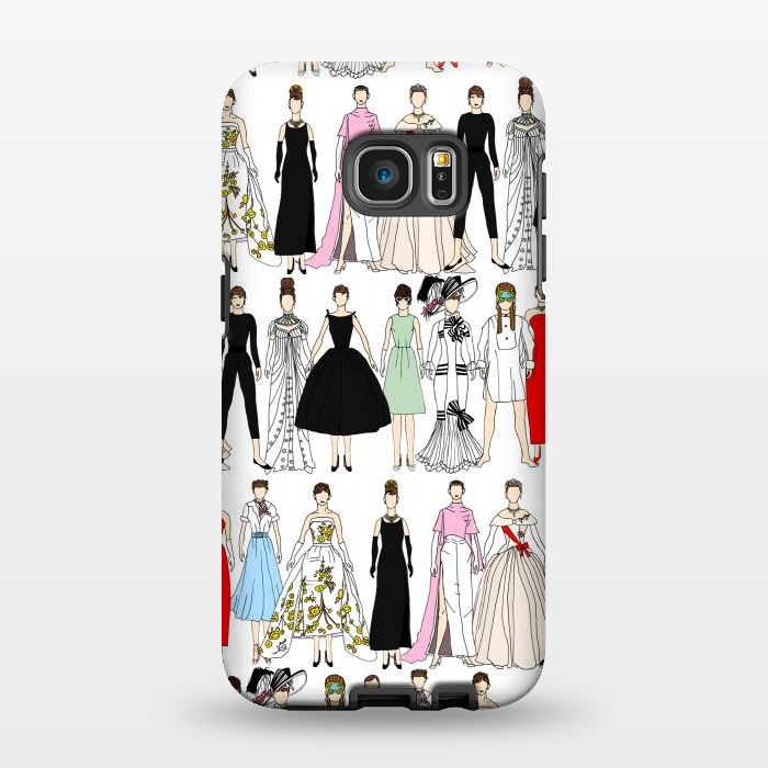 Galaxy S7 EDGE StrongFit Audrey Hepburn by Notsniw