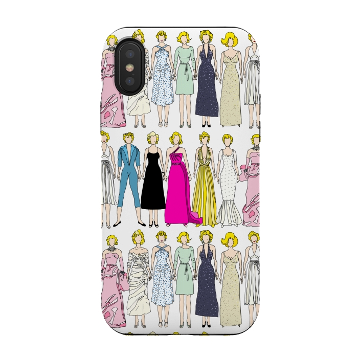 iPhone Xs / X StrongFit Marilyn Monroe by Notsniw