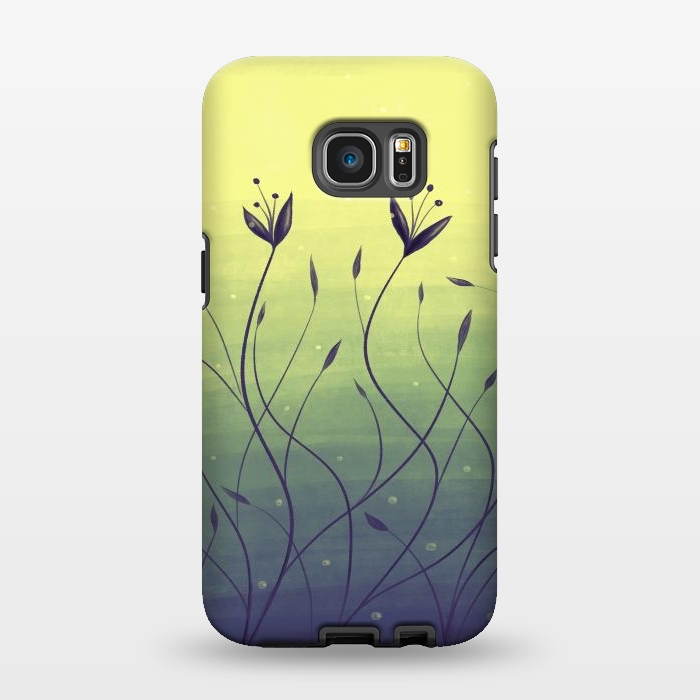 Galaxy S7 EDGE StrongFit Water Plants In Green Lake by Boriana Giormova