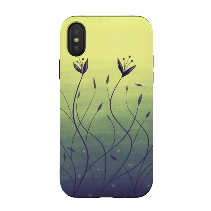 iPhone Xs / X StrongFit Water Plants In Green Lake by Boriana Giormova