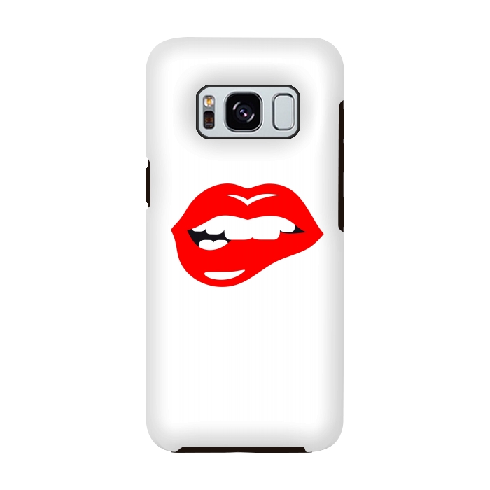 Galaxy S8 StrongFit Lip bite by Dhruv Narelia