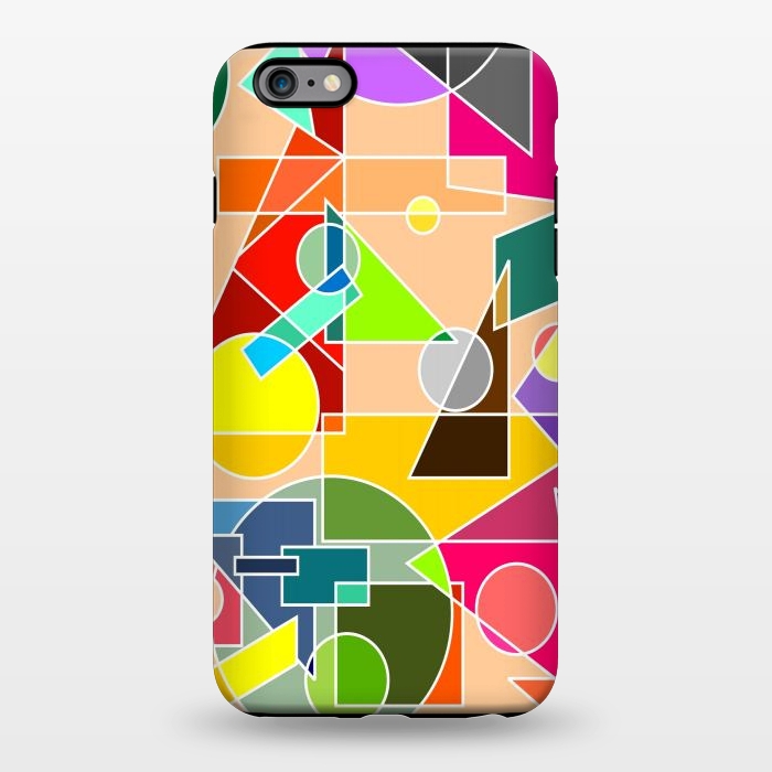 iPhone 6/6s plus StrongFit Geometrical shapes by Dhruv Narelia
