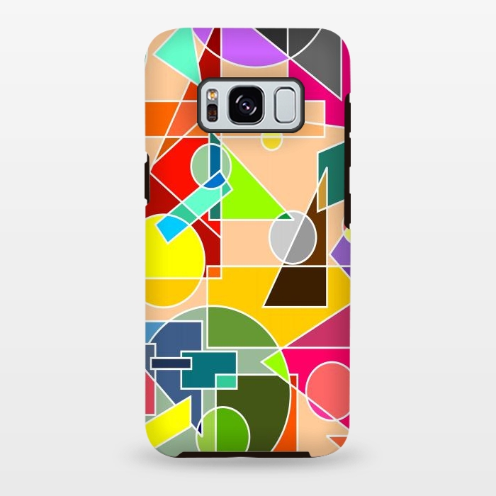 Galaxy S8 plus StrongFit Geometrical shapes by Dhruv Narelia