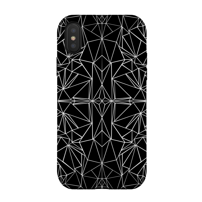 iPhone Xs / X StrongFit Polygonal2 by Dhruv Narelia