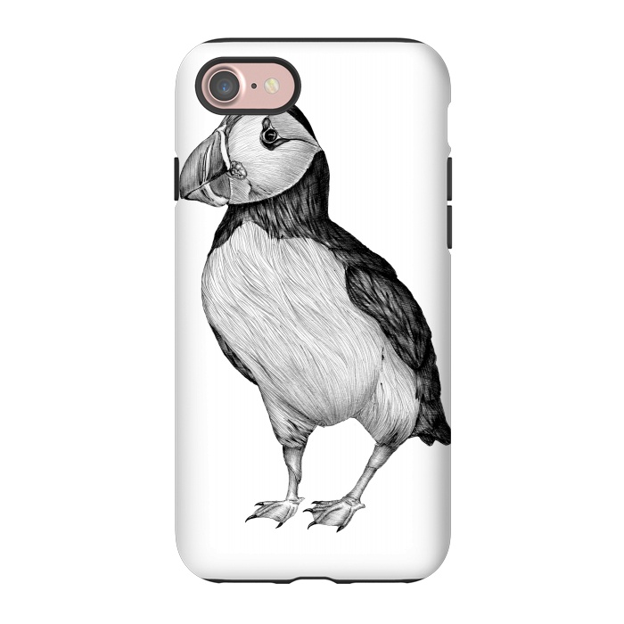 iPhone 7 StrongFit Little Puffin by ECMazur 