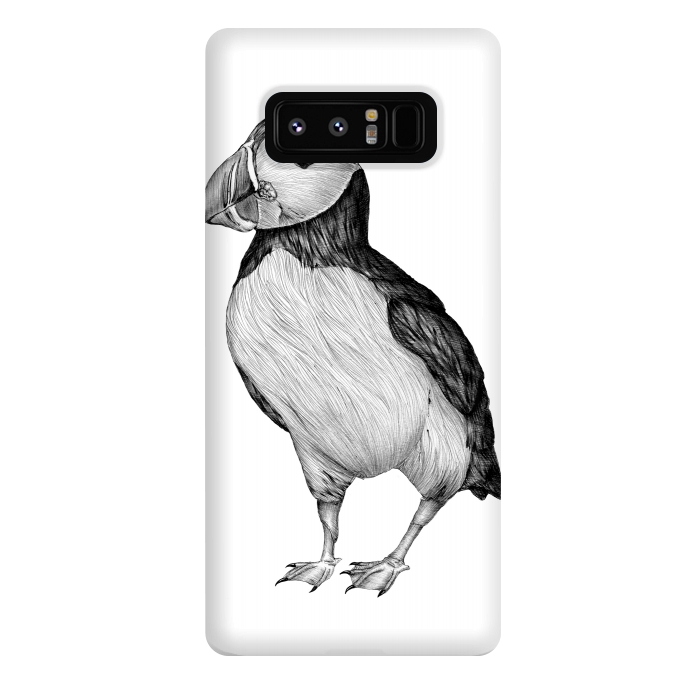 Galaxy Note 8 StrongFit Little Puffin by ECMazur 