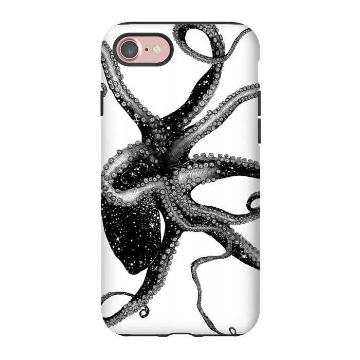 iPhone 7 StrongFit Cosmic Octopus by ECMazur 