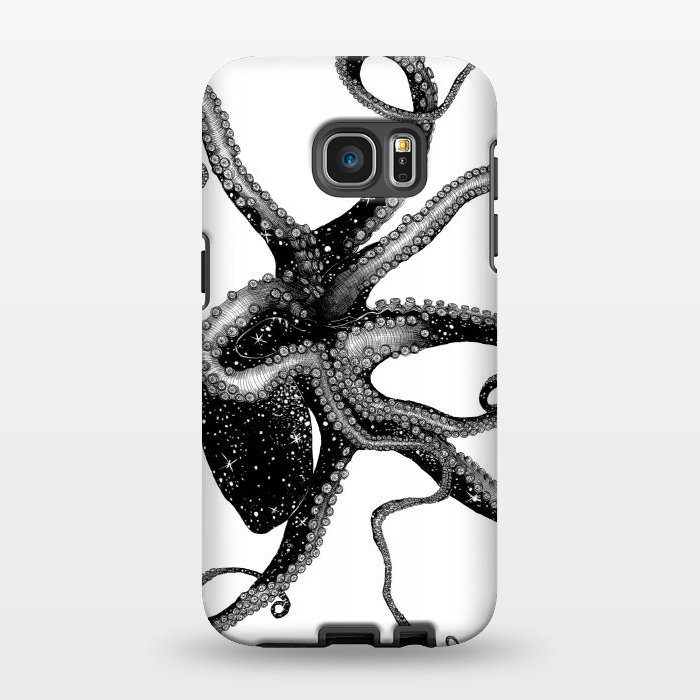 Galaxy S7 EDGE StrongFit Cosmic Octopus by ECMazur 