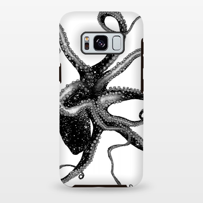 Galaxy S8 plus StrongFit Cosmic Octopus by ECMazur 