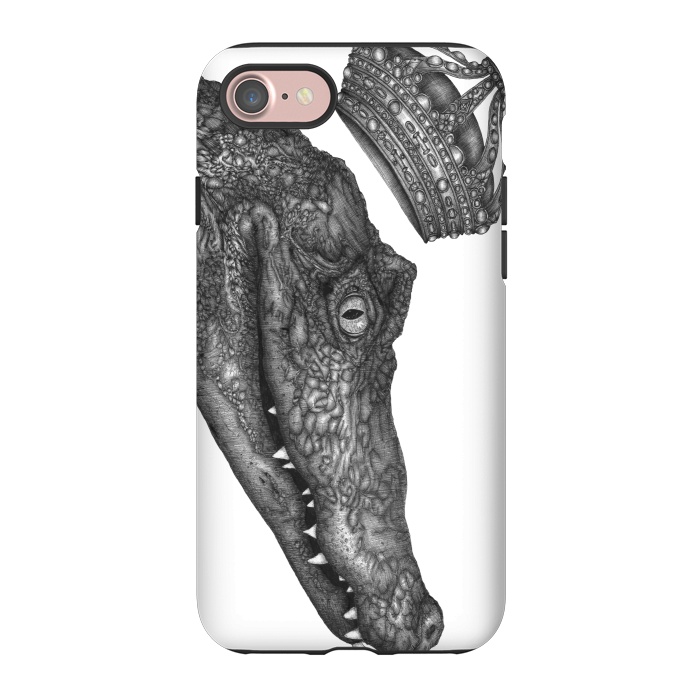 iPhone 7 StrongFit The Alligator King by ECMazur 