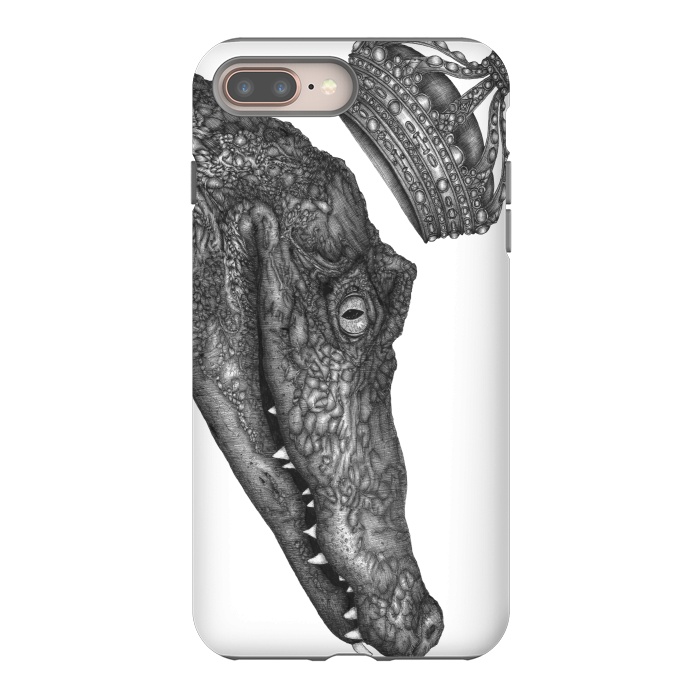 iPhone 7 plus StrongFit The Alligator King by ECMazur 
