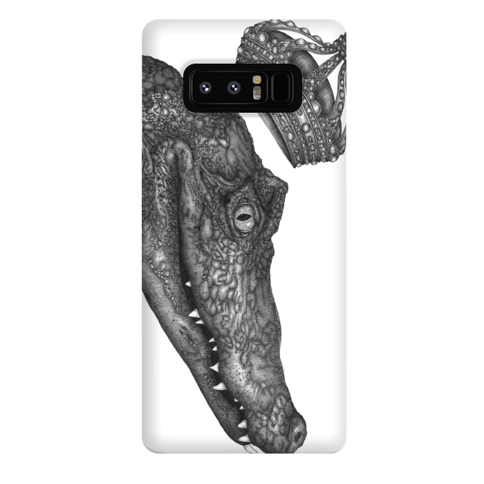 Galaxy Note 8 StrongFit The Alligator King by ECMazur 