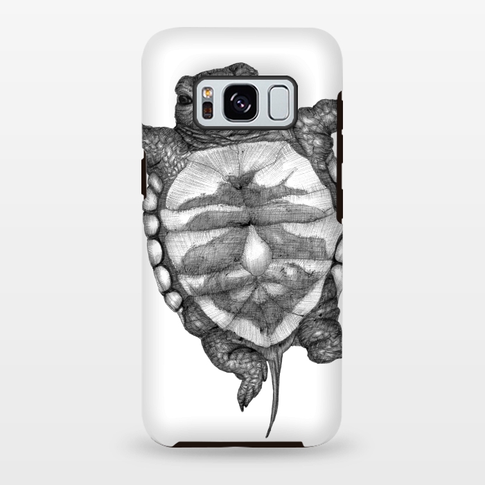 Galaxy S8 plus StrongFit Little Baby Turtle  by ECMazur 