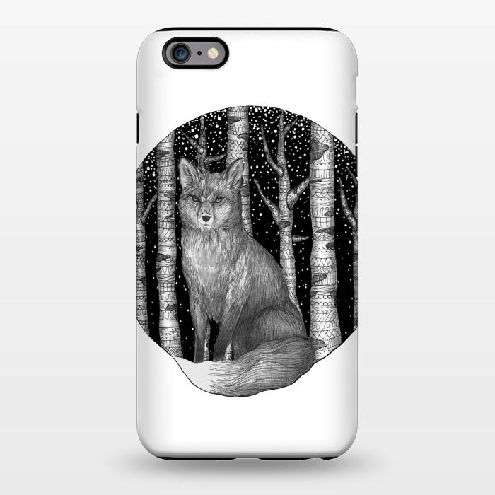 iPhone 6/6s plus StrongFit Fox and Forest by ECMazur 