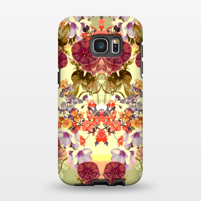 Galaxy S7 EDGE StrongFit Dainty Garden by Zala Farah