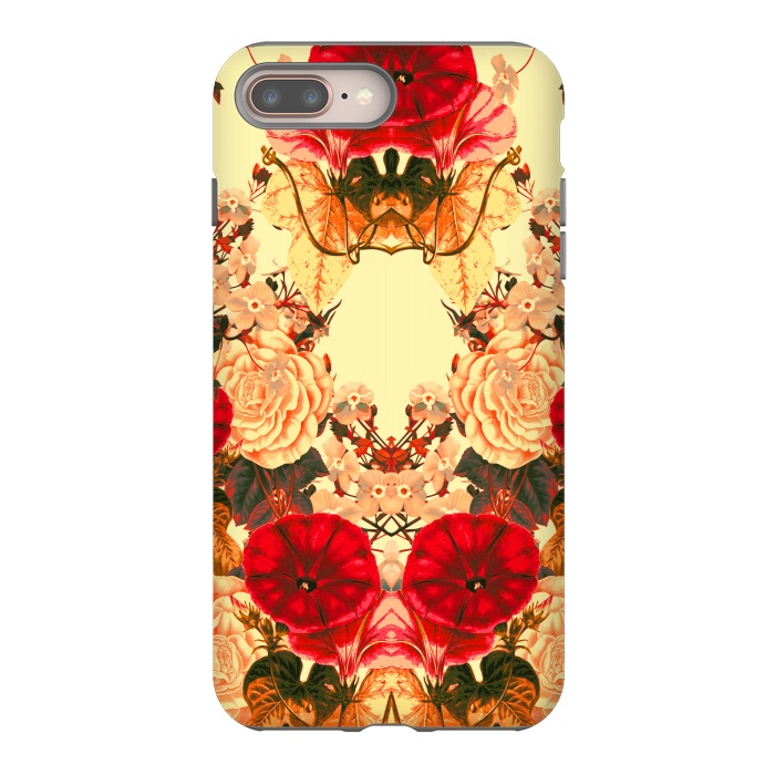iPhone 7 plus StrongFit Floret Symmetry by Zala Farah