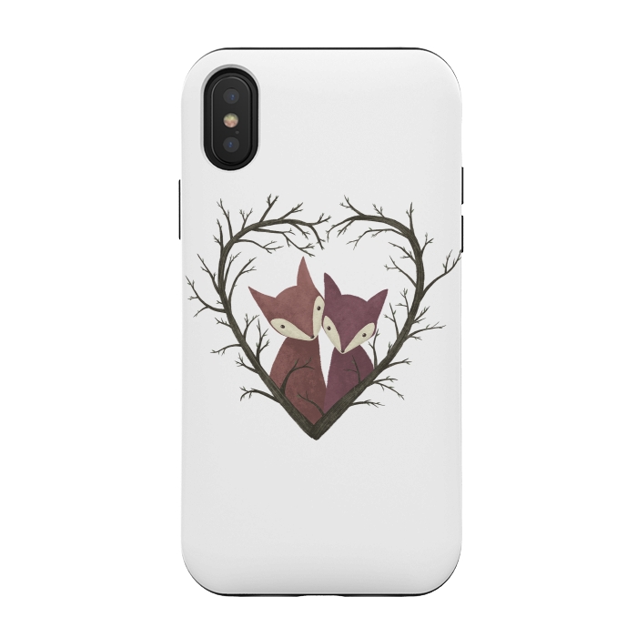 iPhone Xs / X StrongFit Valentine by Laura Nagel
