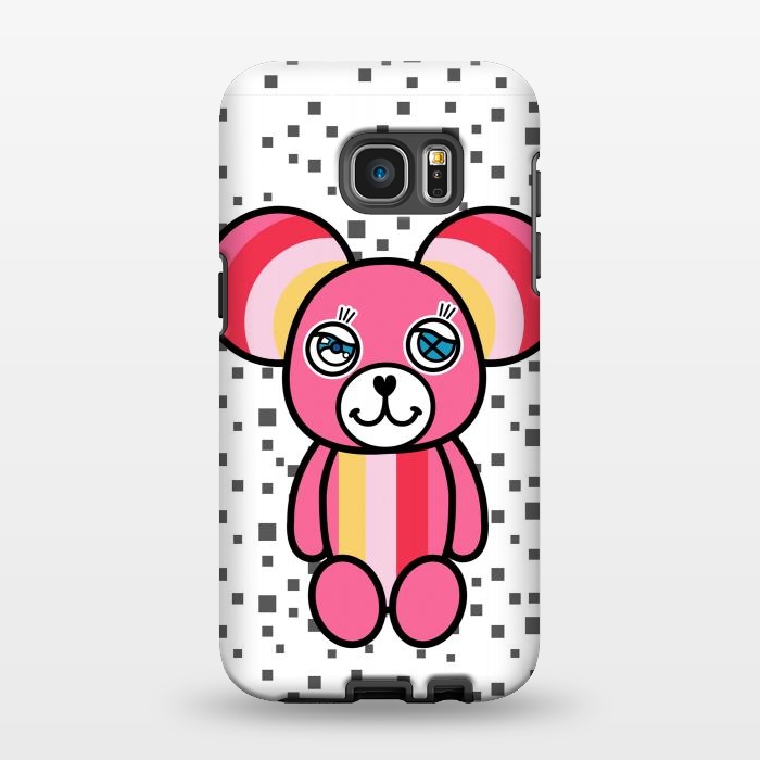 Galaxy S7 EDGE StrongFit CUTIE BEAR by Michael Cheung
