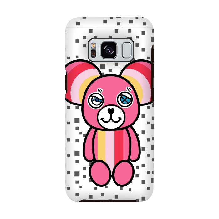 Galaxy S8 StrongFit CUTIE BEAR by Michael Cheung