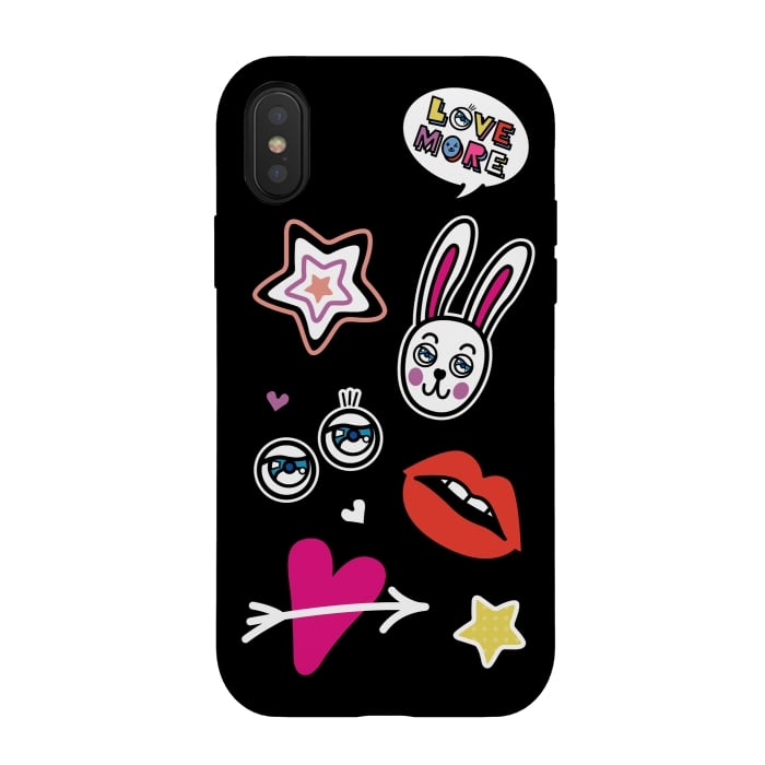 iPhone Xs / X StrongFit I AM LOVELY by Michael Cheung