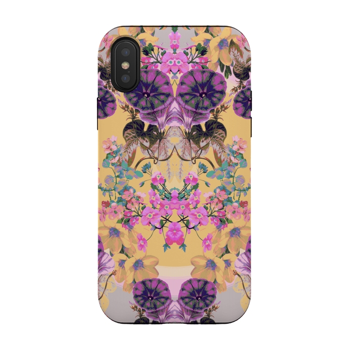 iPhone Xs / X StrongFit Dainty Garden 03 by Zala Farah