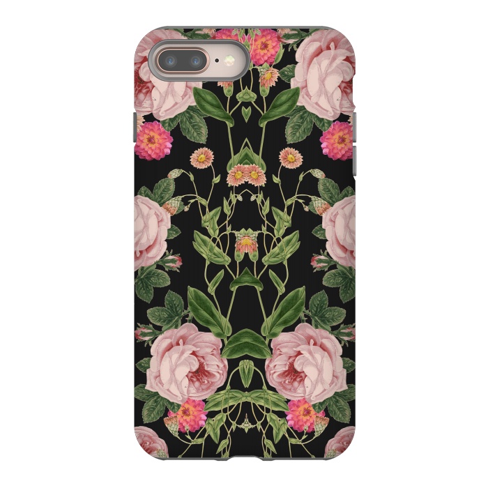 iPhone 7 plus StrongFit Floral Tunes by Zala Farah