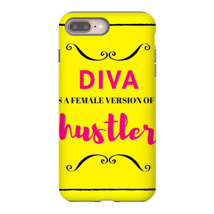 iPhone 7 plus StrongFit diva female version of hustler by MALLIKA