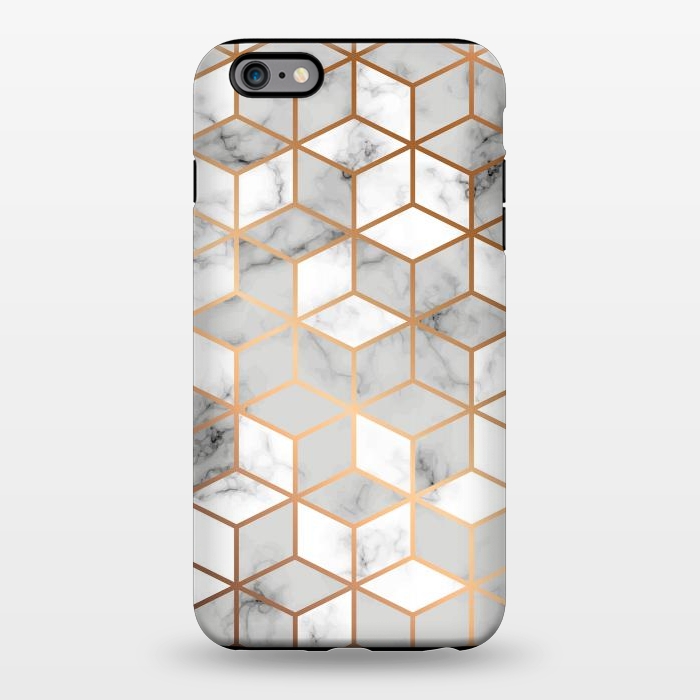 iPhone 6/6s plus StrongFit Marble Geometry 007 by Jelena Obradovic