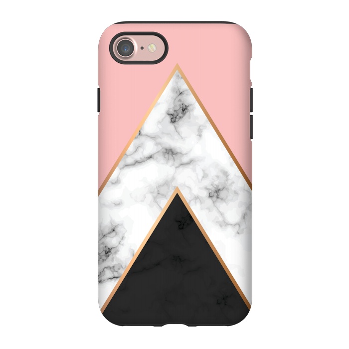iPhone 7 StrongFit Marble Geometry 010 by Jelena Obradovic