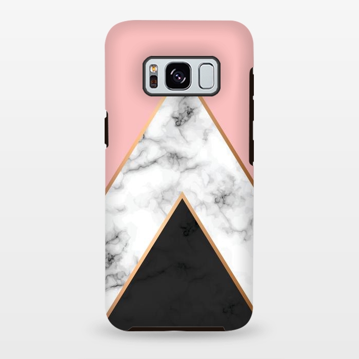 Galaxy S8 plus StrongFit Marble Geometry 010 by Jelena Obradovic