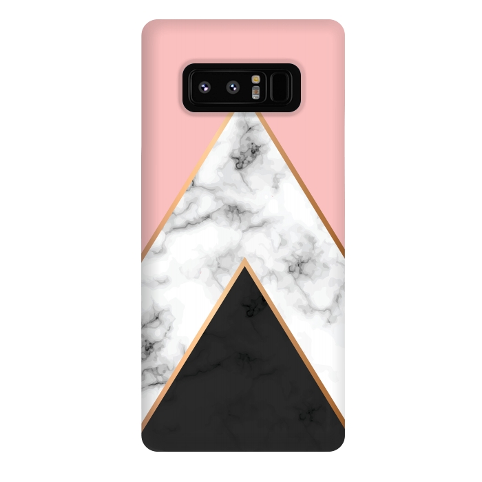 Galaxy Note 8 StrongFit Marble Geometry 010 by Jelena Obradovic