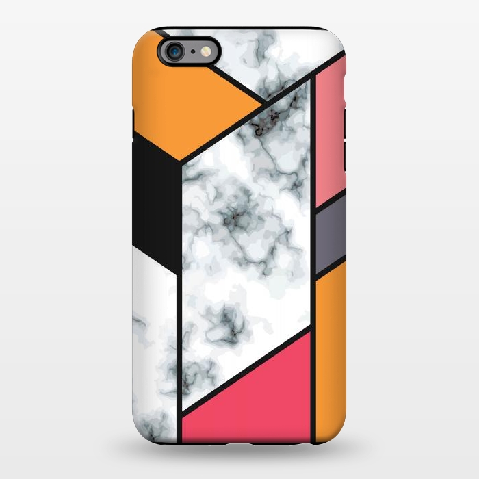 iPhone 6/6s plus StrongFit Marble Geometry 012 by Jelena Obradovic