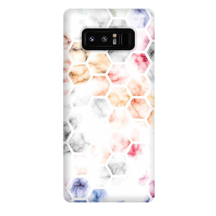 Galaxy Note 8 StrongFit Marble Geometry 014 by Jelena Obradovic