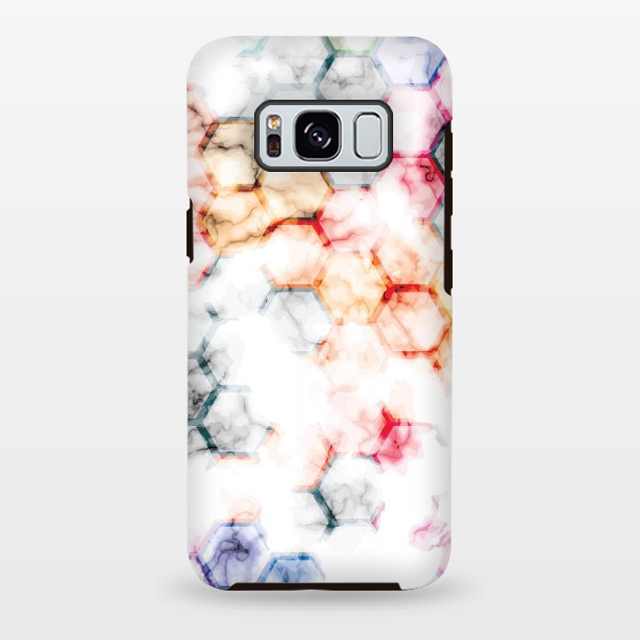 Galaxy S8 plus StrongFit Marble Geometry 015 by Jelena Obradovic