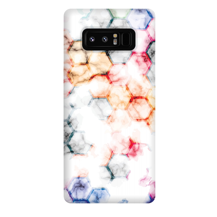 Galaxy Note 8 StrongFit Marble Geometry 015 by Jelena Obradovic