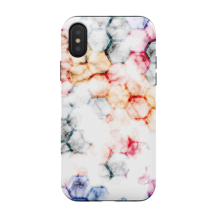 iPhone Xs / X StrongFit Marble Geometry 015 by Jelena Obradovic