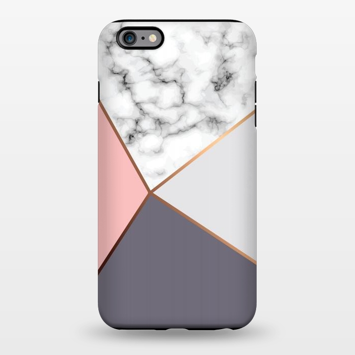 iPhone 6/6s plus StrongFit Marble Geometry 016 by Jelena Obradovic