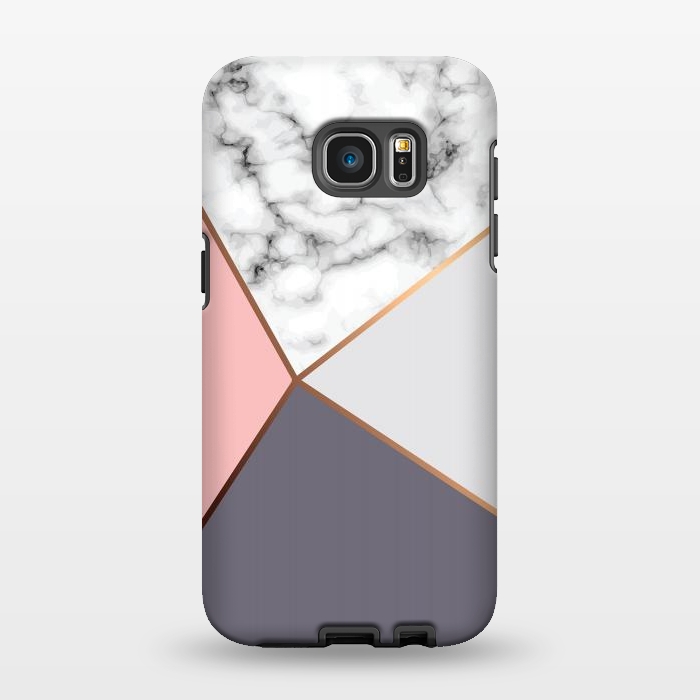 Galaxy S7 EDGE StrongFit Marble Geometry 016 by Jelena Obradovic