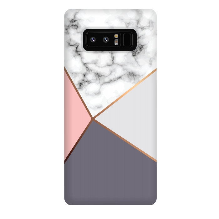Galaxy Note 8 StrongFit Marble Geometry 016 by Jelena Obradovic