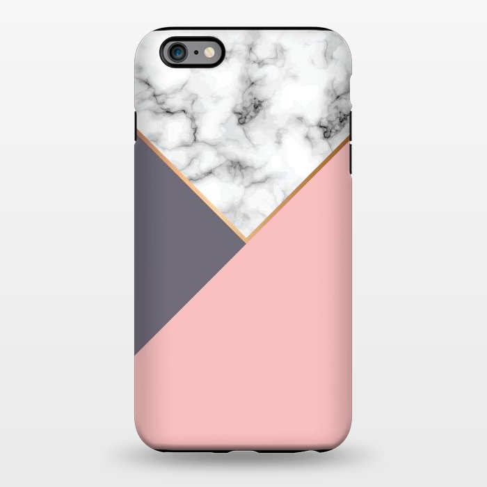 iPhone 6/6s plus StrongFit Marble Geometry 017 by Jelena Obradovic