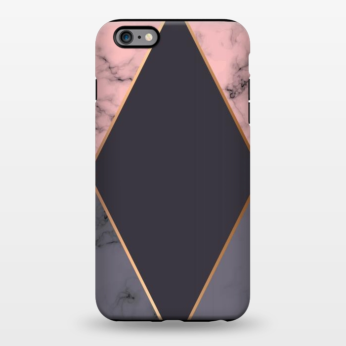 iPhone 6/6s plus StrongFit Marble Geometry 018 by Jelena Obradovic