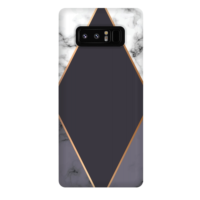 Galaxy Note 8 StrongFit Marble Geometry 019 by Jelena Obradovic